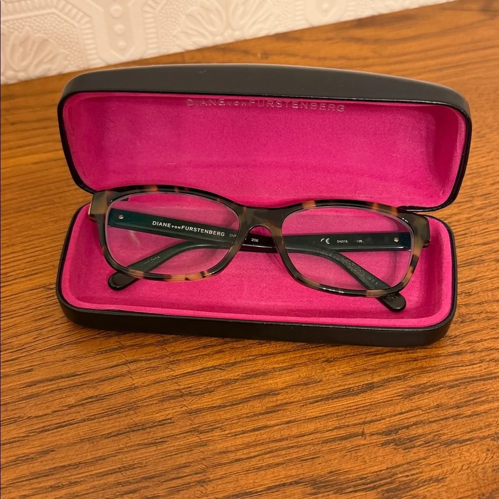 Diane von Furstenberg DVF 5056 Eyeglasses in 206 Tortoise Shell